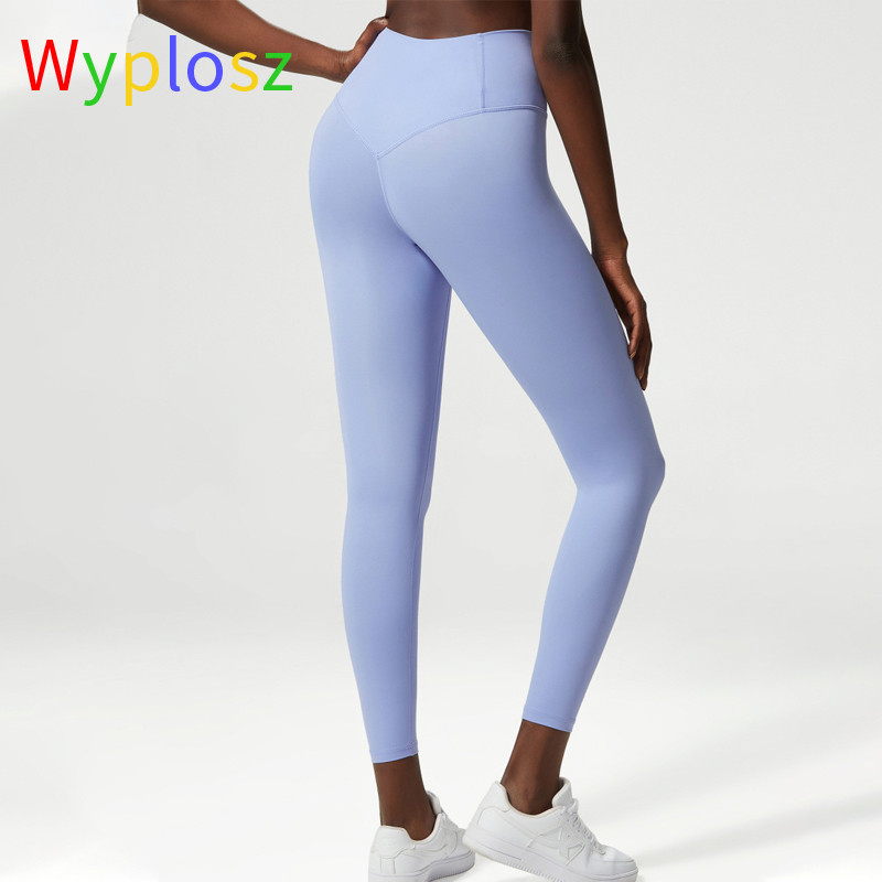 Wyplosz 25" Bare High Waist Jogas Bikses Sporta zāle Skriešanas Legingi Sieviešu Lielizmēra Pietupieni Proof Fitness Treniņa Sporta Legingi S-XL