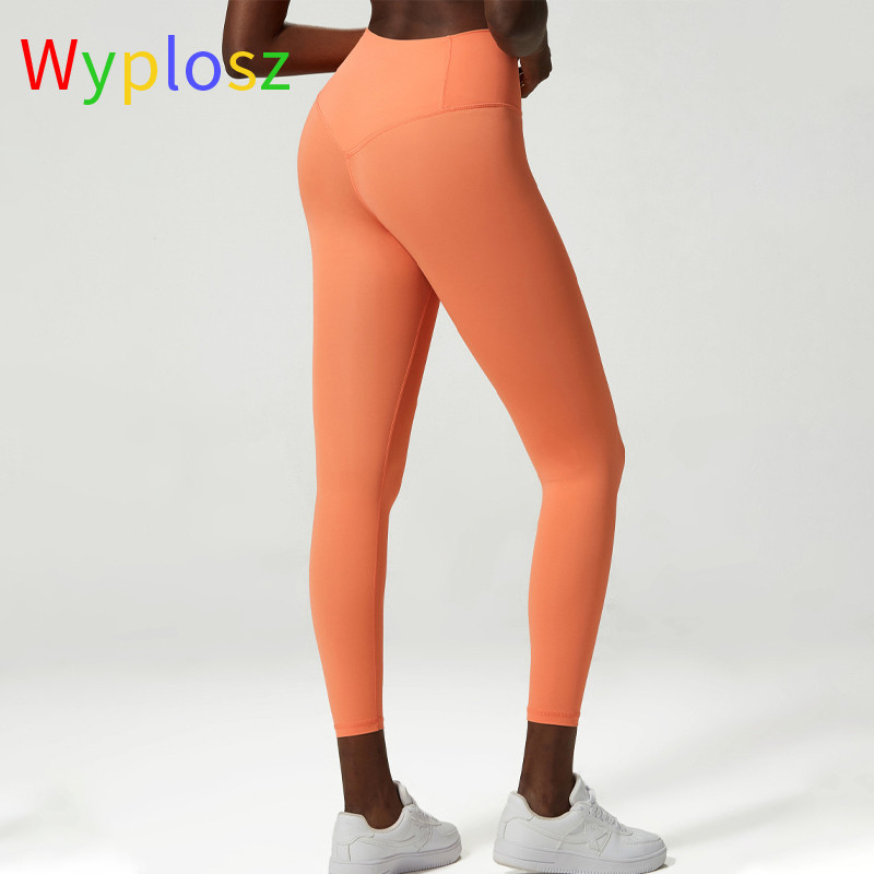 Wyplosz 25" Bare High Waist Jogas Bikses Sporta zāle Skriešanas Legingi Sieviešu Lielizmēra Pietupieni Proof Fitness Treniņa Sporta Legingi S-XL
