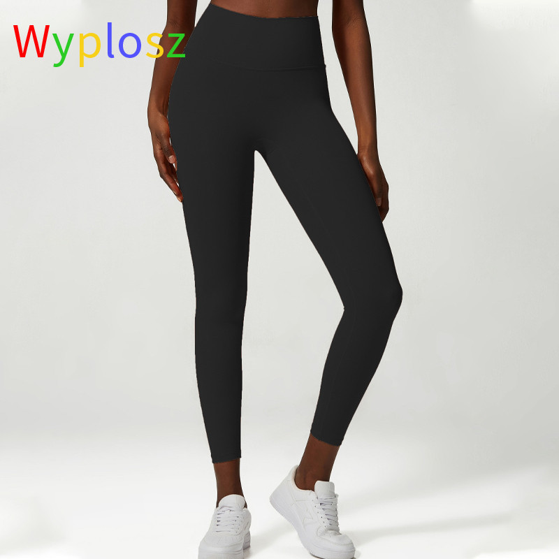Wyplosz 25" Bare High Waist Jogas Bikses Sporta zāle Skriešanas Legingi Sieviešu Lielizmēra Pietupieni Proof Fitness Treniņa Sporta Legingi S-XL