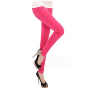 Liela izmēra S-6XL Candy Color Sieviešu legingi Leginsy Damskie Summer Leggins Elastība Augsts viduklis Spīdīgi legingi Seksīgas zīmuļu bikses