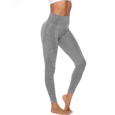 Magas derekú varrat nélküli leggings Push Up leggins Sport Női Fitness Futás Jóga Nadrág Energy Elasztikus Nadrág Tornaterem Lány Harisnyanadrág