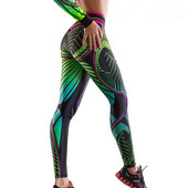 Γυναικεία Skinny Printed κολάν Γυμναστήριο Καλσόν Ψηλής μέσης ελαστικό τρέξιμο αθλητικό παντελόνι γιόγκα