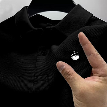 Polo à manches courtes pour hommes, тениска absorbant l\'humidité et respirant de haute qualité, s-4XL, Europe et Amérique