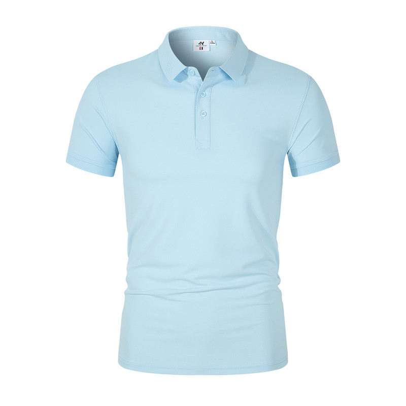 2024. muška modna vruće prodavana polo majica, ljetna nova poslovna polo majica za slobodno vrijeme, prozračna polo majica na rever za muškarce, uniseks S-4XL