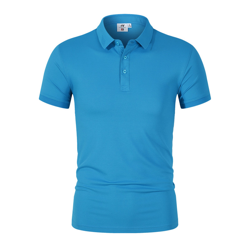 2024. muška modna vruće prodavana polo majica, ljetna nova poslovna polo majica za slobodno vrijeme, prozračna polo majica na rever za muškarce, uniseks S-4XL