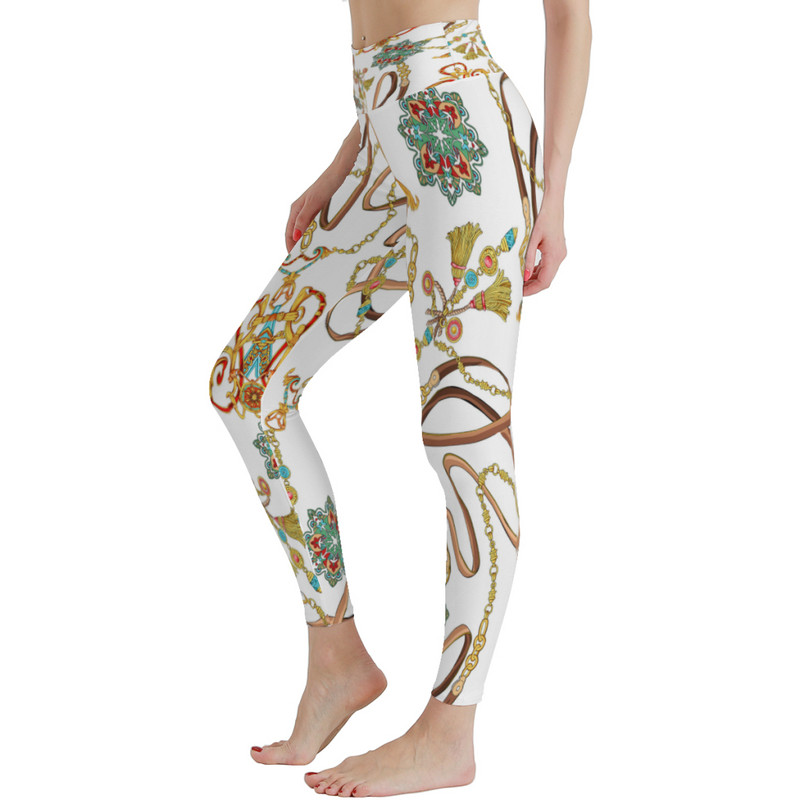 Jambiere cu talie înaltă pentru femei, fără pantaloni atletici moi, pentru controlul burticii, pentru antrenament de yoga pentru alergare