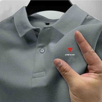 2024 Нова мъжка тениска Classique Polo à manches courtes Haut d\'été T-shirt décontracté Col boutonné Super Large S-4XL Polo Shi.