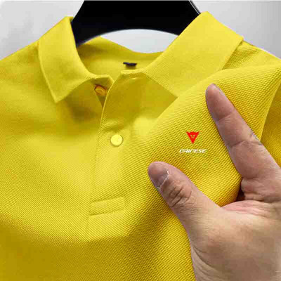 2024 Tricou nou pentru bărbați Classique Polo à manches courtes Haut d'été Tricou décontracté Col boutonné Super Large S-4XL Polo Shi.