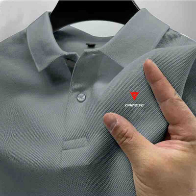 2024 Tricou nou pentru bărbați Classique Polo à manches courtes Haut d'été Tricou décontracté Col boutonné Super Large S-4XL Polo Shi.
