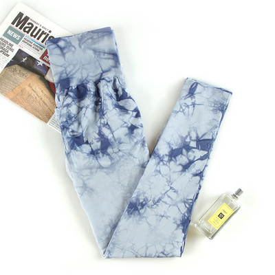 Ženske seksi tajice s mjehurićima i visokim strukom Bešavne sportske hlače s printom Push up tajice za fitness Hlače za trčanje, vježbanje, joga