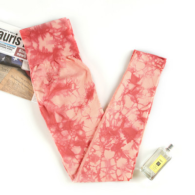 Ženske seksi tajice s mjehurićima i visokim strukom Bešavne sportske hlače s printom Push up tajice za fitness Hlače za trčanje, vježbanje, joga