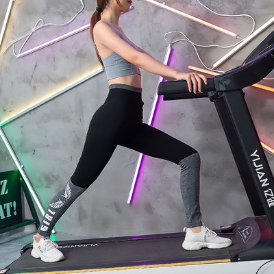 2024. gada jauni klasiski svītraini kokvilnas legingi sievietēm pelēki liela izmēra ikdienišķa sporta zāle atspiešanās legins Mujer dobas, plānas bikses XXXL