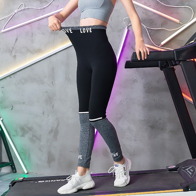 2024. gada jauni klasiski svītraini kokvilnas legingi sievietēm pelēki liela izmēra ikdienišķa sporta zāle atspiešanās legins Mujer dobas, plānas bikses XXXL