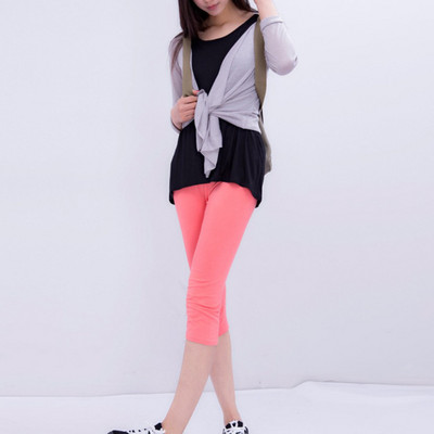 New Arrival Sieviešu legingi Summer Style Modal Fertilizer Plus izmērs 7XL Liela izmēra Candy Color Sieviešu bikses