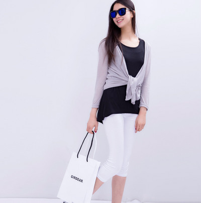 New Arrival Sieviešu legingi Summer Style Modal Fertilizer Plus izmērs 7XL Liela izmēra Candy Color Sieviešu bikses