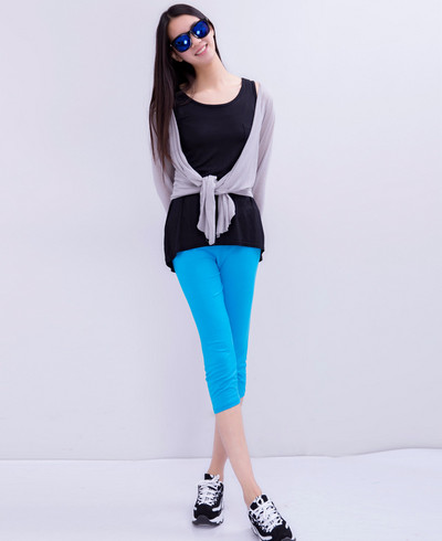 New Arrival Sieviešu legingi Summer Style Modal Fertilizer Plus izmērs 7XL Liela izmēra Candy Color Sieviešu bikses