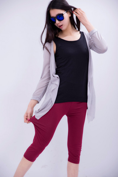 New Arrival Sieviešu legingi Summer Style Modal Fertilizer Plus izmērs 7XL Liela izmēra Candy Color Sieviešu bikses