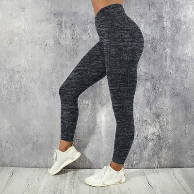 Sievietēm Sexy Slim Fitness Augsta vidukļa legingi Push Up Pocket Treniņš Sports Skriešana Leggins Mode Ātri nožūst Zīmuļu bikses Izdilis