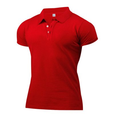 S-3XL vīriešu apģērbs Luksusa trikotāžas polo krekls ikdienišķs svītrains pogām uz leju vienkrāsains T-krekls ar īsām piedurknēm vīriešiem, elpojošs