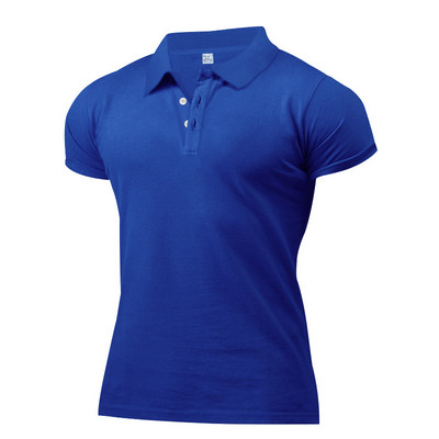 S-3XL vīriešu apģērbs Luksusa trikotāžas polo krekls ikdienišķs svītrains pogām uz leju vienkrāsains T-krekls ar īsām piedurknēm vīriešiem, elpojošs