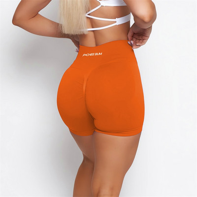 Pchee Bum Contour Scrunch Butt Biker Shorts Bešavne sportske kratke hlače za žene Joga kratke Push Up kratke hlače za teretanu s visokim strukom
