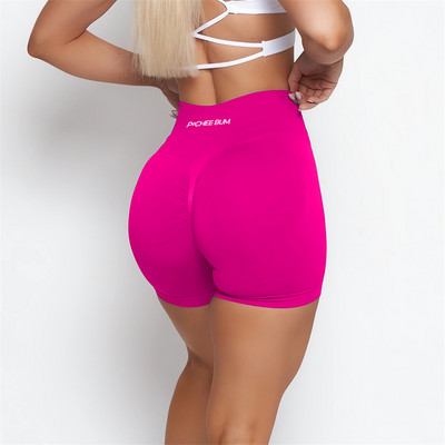 Pchee Bum Contour Scrunch Butt Biker Shorts Bešavne sportske kratke hlače za žene Joga kratke Push Up kratke hlače za teretanu s visokim strukom