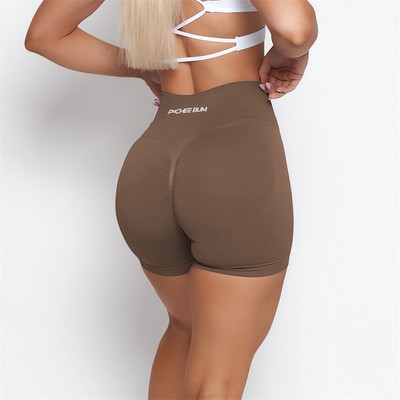 Pchee Bum Contour Scrunch Butt Biker Shorts Bešavne sportske kratke hlače za žene Joga kratke Push Up kratke hlače za teretanu s visokim strukom