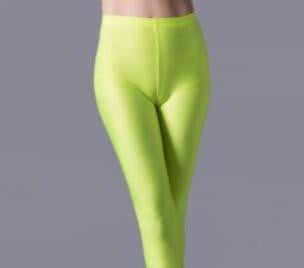 INDJXND Moteriškos Seksualios Antblauzdžiai Vasarinės Kaprio Neoninės Aukšto Liemens Džeggingi Spandeksas Moteriškas Fitness Plonos trumpos kelnės Nauji saldainiai elastingi