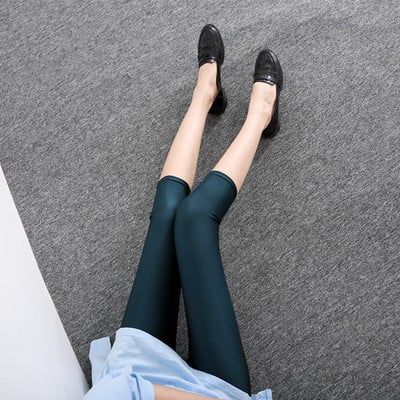 INDJXND Moteriškos Seksualios Antblauzdžiai Vasarinės Kaprio Neoninės Aukšto Liemens Džeggingi Spandeksas Moteriškas Fitness Plonos trumpos kelnės Nauji saldainiai elastingi