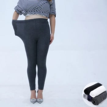 Plus Size Modal κολάν για γυναίκες με λεπτό βαμβακερό στενό παντελόνι