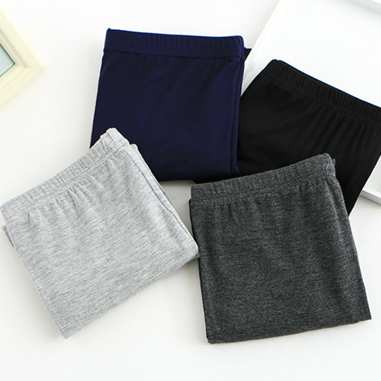 Liela izmēra modālie legingi sievietēm saīsināta garuma, plānas kokvilnas šauras bikses