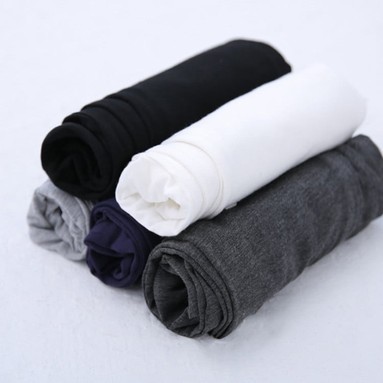 Liela izmēra modālie legingi sievietēm saīsināta garuma, plānas kokvilnas šauras bikses