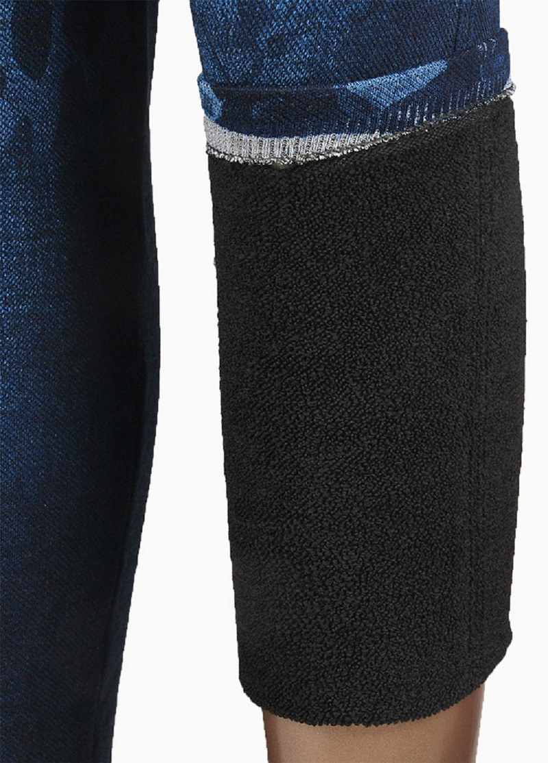 Modne vitke ženske traperice od umjetnog trapera veće veličine za fitness vježbanje s dugim džepovima Ljetne ležerne pencil hlače