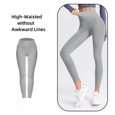 Îmbrăcăminte sportivă pentru femei Leggings de gimnastică Îmbrăcăminte de yoga pentru femei de mărime mare, fără sudură, cu talie înaltă, pantaloni de alergare strânși pentru antrenament sport