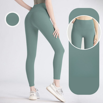 Îmbrăcăminte sportivă pentru femei Leggings de gimnastică Îmbrăcăminte de yoga pentru femei de mărime mare, fără sudură, cu talie înaltă, pantaloni de alergare strânși pentru antrenament sport