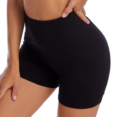 Rievoti legingi Sieviešu ar augstu vidukli Joga Bikses Sporta stulpiņi Bezšuvju sporta legingi Zeķubikses Push Up Fitnesa bikses Svītraini legingi