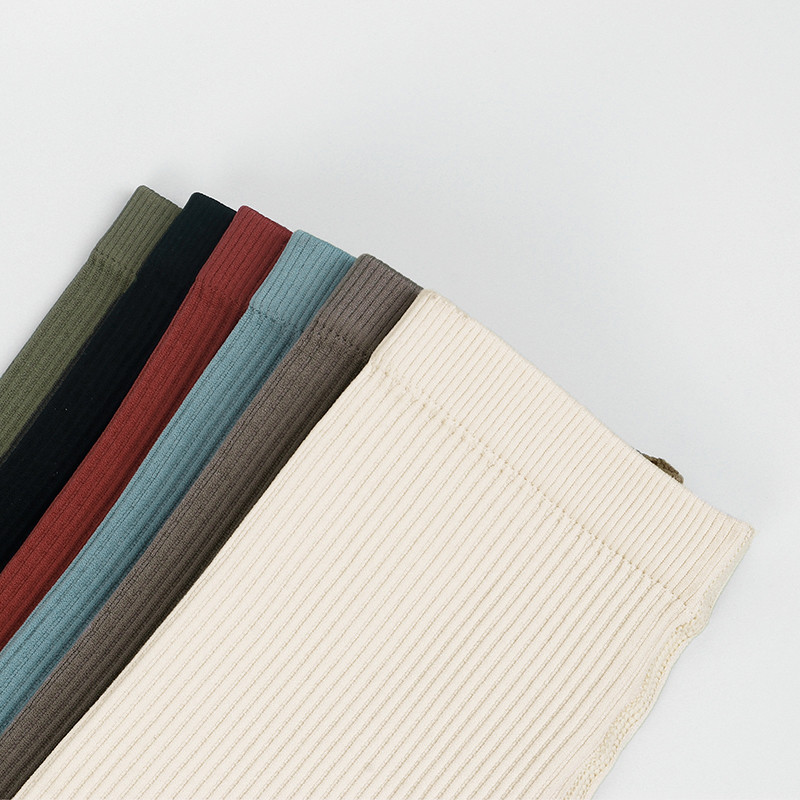 Rievoti legingi Sieviešu ar augstu vidukli Joga Bikses Sporta stulpiņi Bezšuvju sporta legingi Zeķubikses Push Up Fitnesa bikses Svītraini legingi