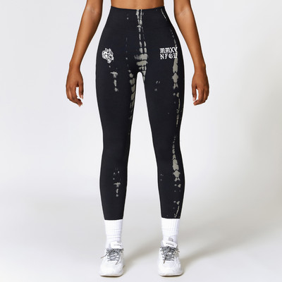 She Darc Legingi Sievietēm elastīgas skriešanas bikses Vasaras šauras sporta zāles apģērbs Sports Sieviešu treniņš Fitness Leggins Bezšuvju jogas zeķubikses