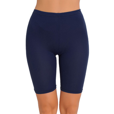 Pantaloni scurti elastici pentru femei Leggings scurti ocazional Pantaloni scurti de fitness strâmți, cu croiala subțire, pantaloni scurți elastici, solidi de vară, haine pentru acasă