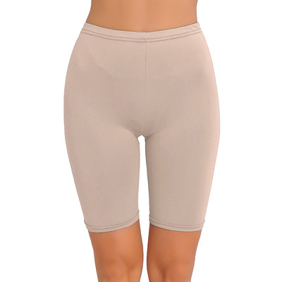 Pantaloni scurti elastici pentru femei Leggings scurti ocazional Pantaloni scurti de fitness strâmți, cu croiala subțire, pantaloni scurți elastici, solidi de vară, haine pentru acasă