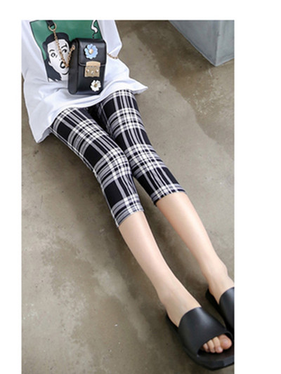 YSDNCHI terepszínű leggings Fitness nadrágok női nadrágok nadrágtartók, nyomott leggings nyári puha bőr legins csíkos női capris