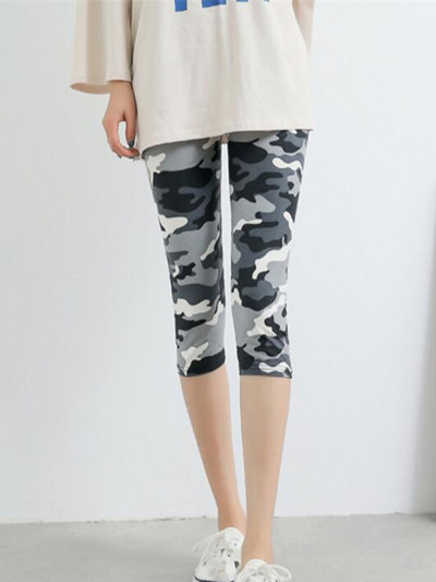 YSDNCHI terepszínű leggings Fitness nadrágok női nadrágok nadrágtartók, nyomott leggings nyári puha bőr legins csíkos női capris