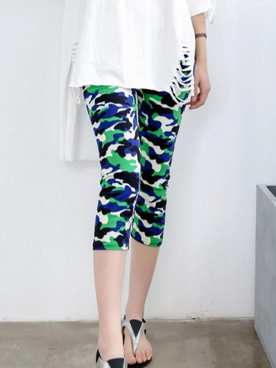 YSDNCHI terepszínű leggings Fitness nadrágok női nadrágok nadrágtartók, nyomott leggings nyári puha bőr legins csíkos női capris