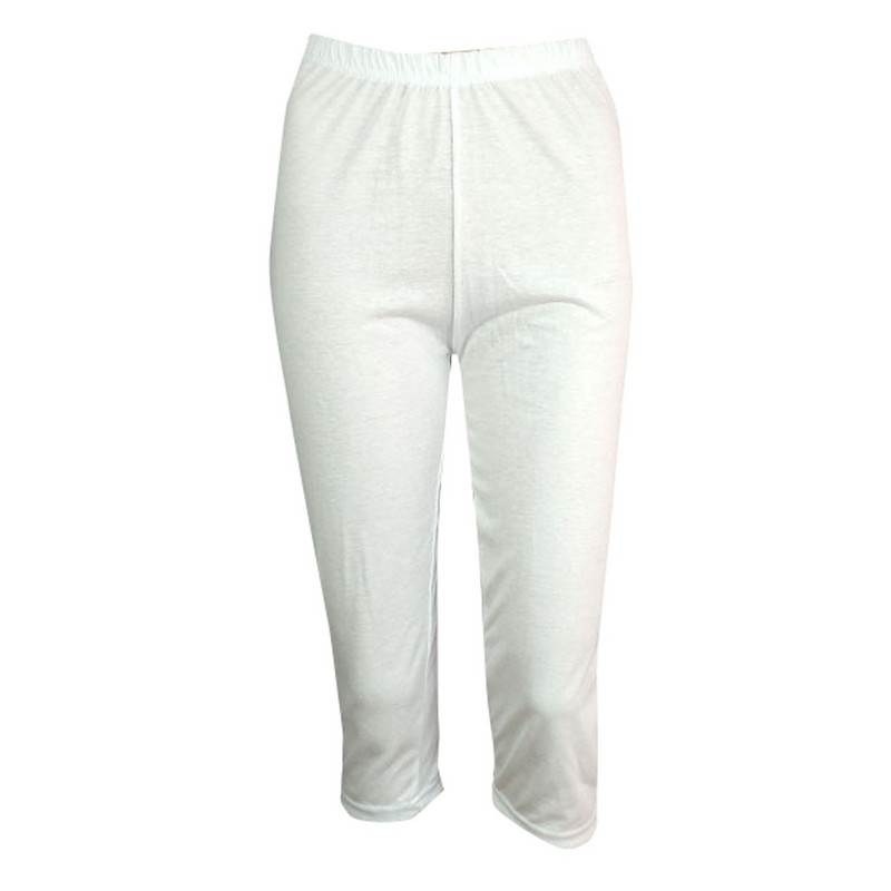 Sieviešu vienkrāsainas pusgarās bikses ceļgaliem legingi elastīgas ar augstu vidukli Sporta zeķubikses āra sportam Fitness Sporta legingi tievas bikses