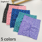 Leopard tajice Ženske tanke bodybuilding visoke elastične šik ljetne sportske brzo sušeće prozračne seksi Y2k moda za trčanje Ins Style