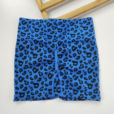 Leopard tajice Ženske tanke bodybuilding visoke elastične šik ljetne sportske brzo sušeće prozračne seksi Y2k moda za trčanje Ins Style