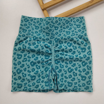 Leopard tajice Ženske tanke bodybuilding visoke elastične šik ljetne sportske brzo sušeće prozračne seksi Y2k moda za trčanje Ins Style