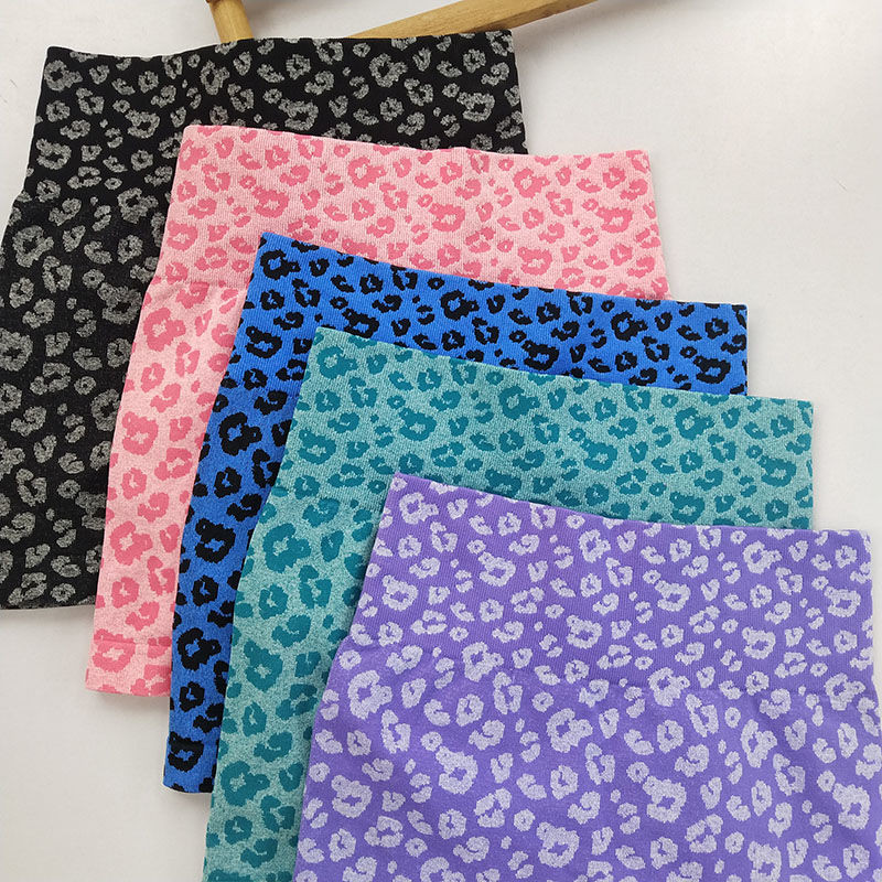 Leopard tajice Ženske tanke bodybuilding visoke elastične šik ljetne sportske brzo sušeće prozračne seksi Y2k moda za trčanje Ins Style