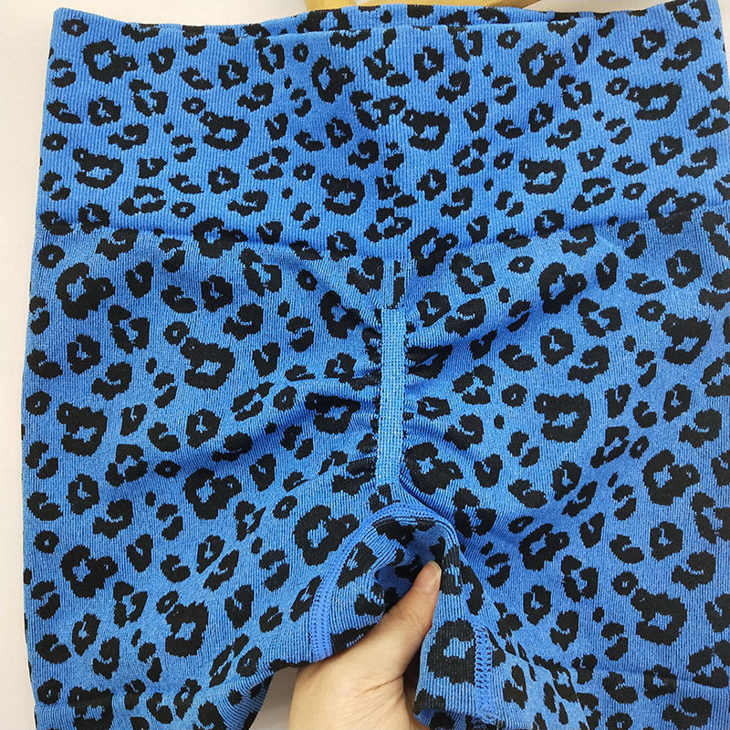 Leopard tajice Ženske tanke bodybuilding visoke elastične šik ljetne sportske brzo sušeće prozračne seksi Y2k moda za trčanje Ins Style