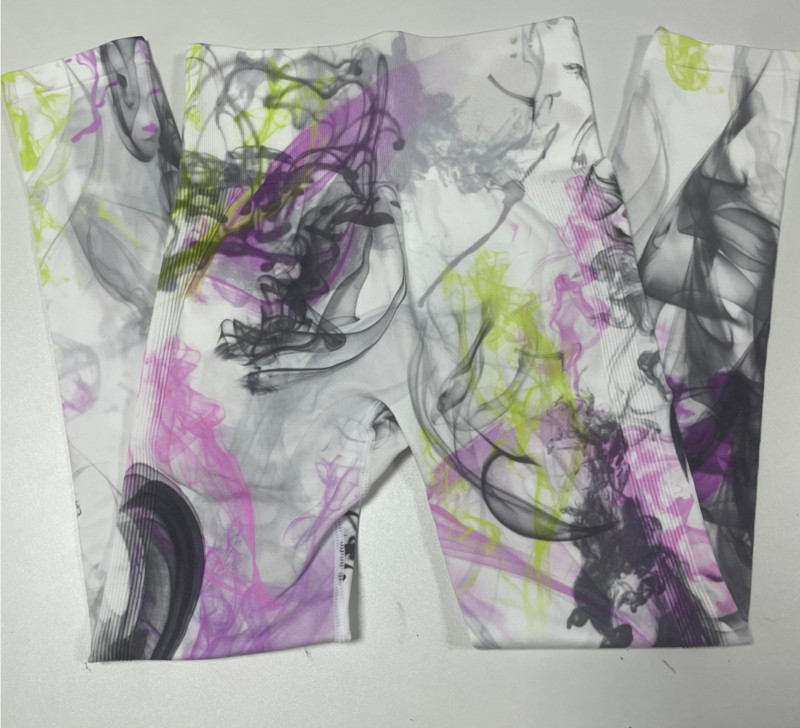 Új 3D tintanyomtatás Varrat nélküli leggings női edzőterem Mujer Push Up Booty jóga nadrág Sport fitnesz magas derekú edzés leggins